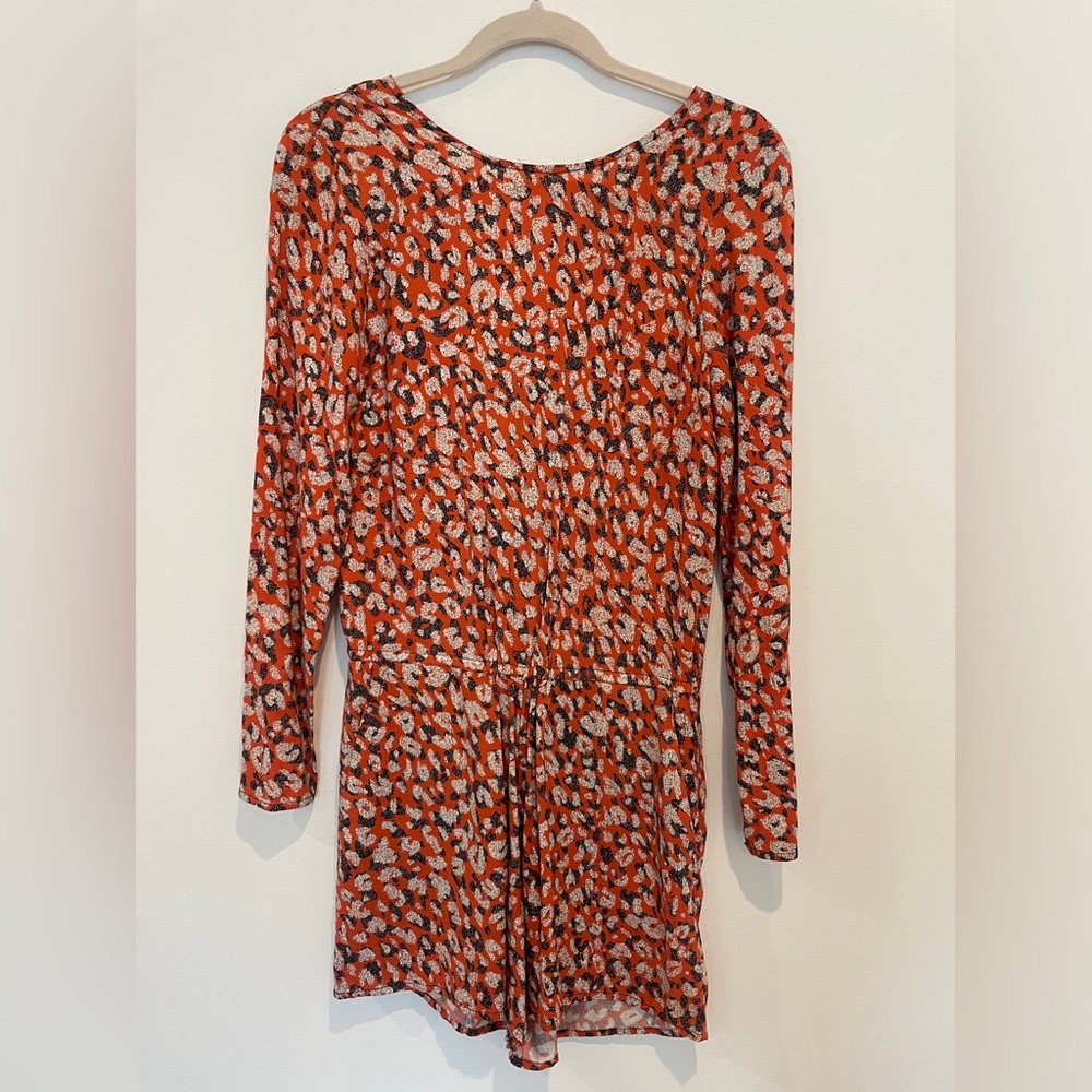 H&M Orang Patterned Romper